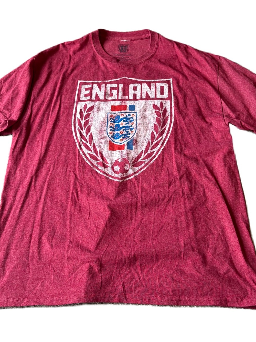 England Lions National Soccer Team T-shirt Men’s XL FIFA